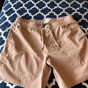 RVCA Men's Dusty Rose Swim  Shorts